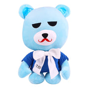 Exploding bear doll blue bear plush toy