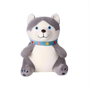 Three Dogs Plush Toys Children Girls Gifts Husky Shar Pei Pillow Grabbing Machine Doll