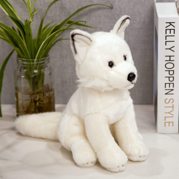Fox Terrier cute and realistic plush toy