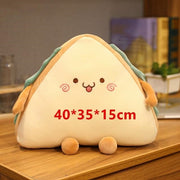 Food Sandwich Cake Plush Toy Cute Bread Stuffed Doll Soft Nap Sleep Pillow Sofa Bed Cushion Creative Birthday Gift