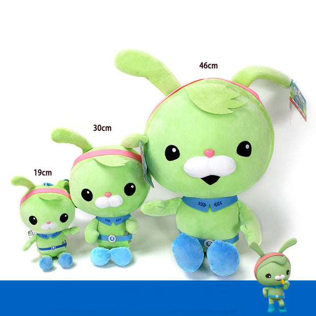 Undersea small column cartoon plush toys
