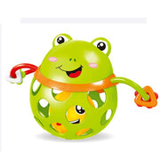 Cute Baby Rattles Toy Cars Soft Plastic Baby Teether Hand Grasping Ball Toys