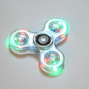 Creative LED Light Luminous Fidget Spinner Glow in the Dark Stress Relief Toys For Kids