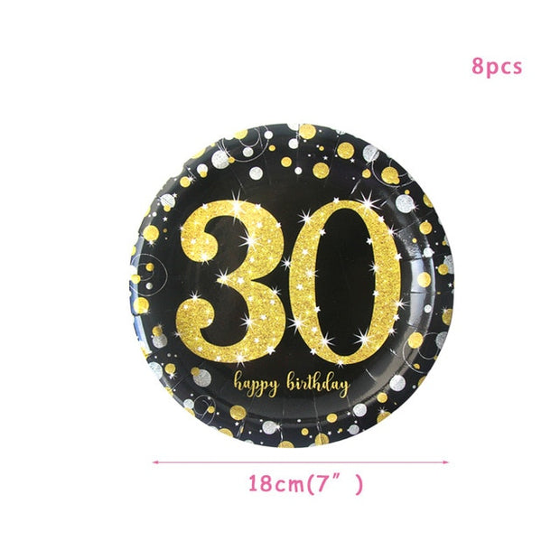 Funny Anniversary Disposable Tableware set