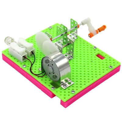 Funny Hand Crank Generator Physical Experiment Small Invention