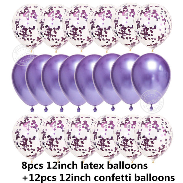 Balloons Confetti Set for all Parties