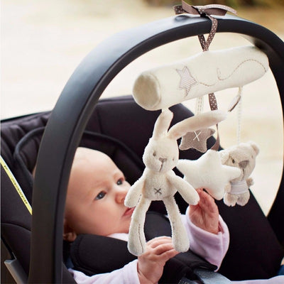 Cute Rabbit Baby Hanging Bed Safety Seat Plush Toy