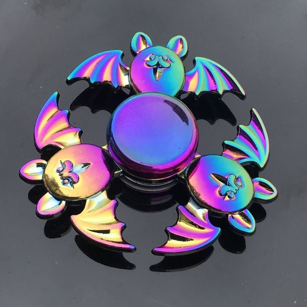 Beautiful Rainbow Metal Hand Spinner Focus Toy Spinner