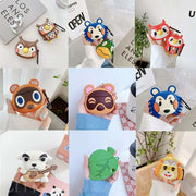 Hot Animal Crossing New Horizons 3D Earphone Case for Airpods Cute Cartoon Headphone Earpods Cover