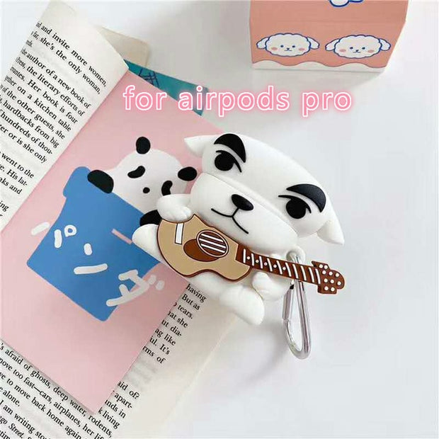 Hot Animal Crossing New Horizons 3D Earphone Case for Airpods Cute Cartoon Headphone Earpods Cover