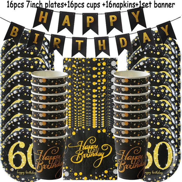Funny Anniversary Disposable Tableware set