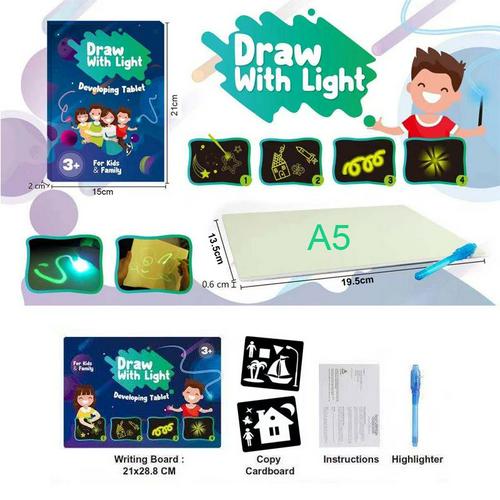 Cute Light Luminous Drawing Board Kids Toy