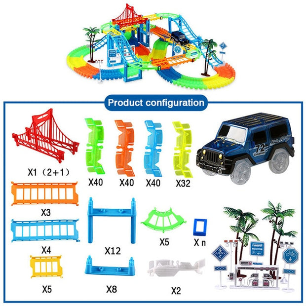 Railway Racing Track Play Set Educational