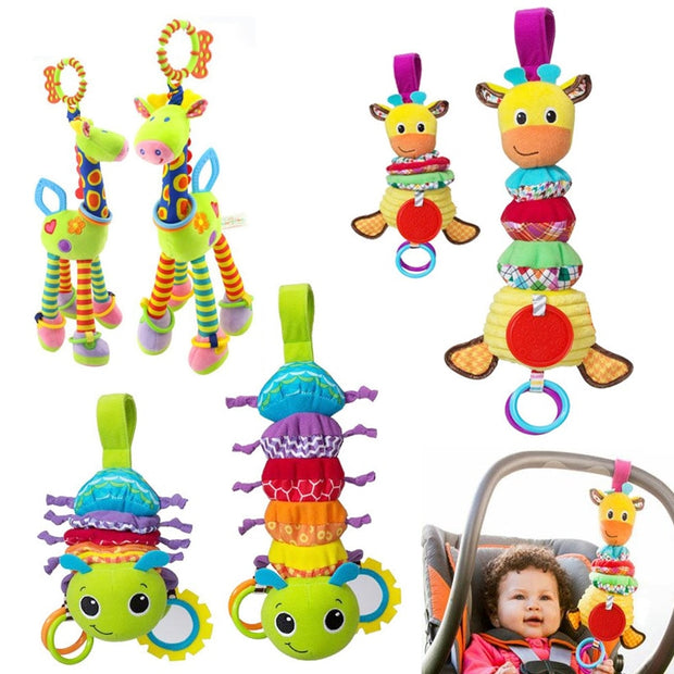 Cute Rattles Crib Stroller Soft Infant Rattle Toy
