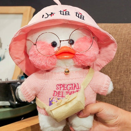 Cute LaLafanfan Cafe Duck Plush Toy