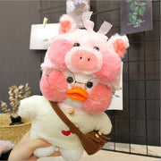 Cute LaLafanfan Cafe Duck Plush Toy