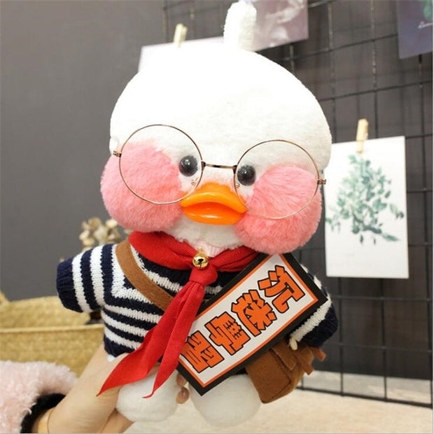 Cute LaLafanfan Cafe Duck Plush Toy